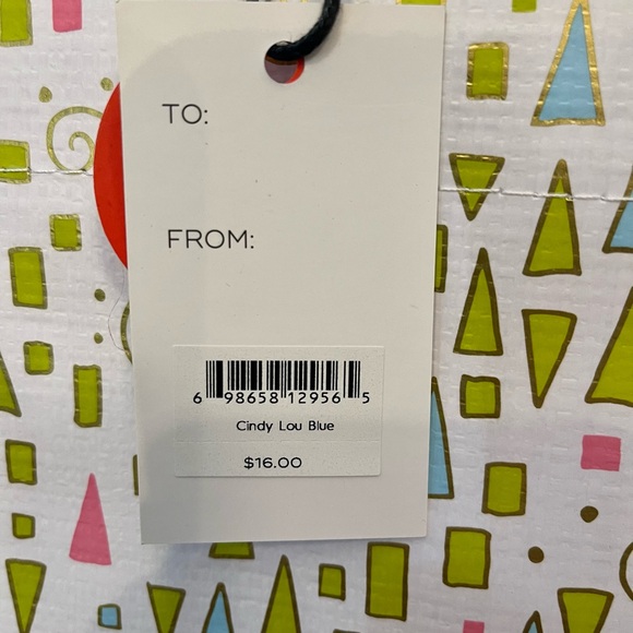 NWT Scout “Cindy Lou Blue” Large Package Gift Bag - Picture 4 of 6